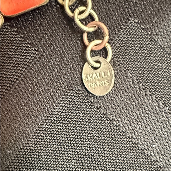 Skalli Paris Vintage Elegant Peach Sterling Silver Bracelet. - Picture 3 of 5